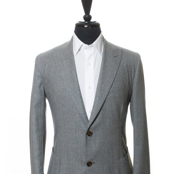 Eleventy Platinum Collection Light Grey Soft Jacket - Picture 1 of 7